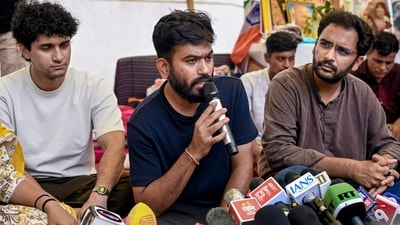 Cockroach Janta Party members held key meet on Monday. (PTI) Cockroach Janta Party members held key meet on Monday. (PTI)