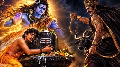 మృత్యువునే జయించిన బాలుడు.. మార్కండేయుడి అద్భుత శివ భక్తి కథ! మృత్యువునే జయించిన బాలుడు.. మార్కండేయుడి అద్భుత శివ భక్తి కథ!