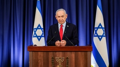 Israeli PM Benjamin Netanyahu's big claim came amid the growing tensions in the Middle East region. (AFP)