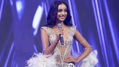 Hailing from Kerala, Kaziah Liz Mejo is only 19 years old, and is also this year's youngest Miss Universe India contestant. Hailing from Kerala, Kaziah Liz Mejo is only 19 years old, and is also this year's youngest Miss Universe India contestant. 