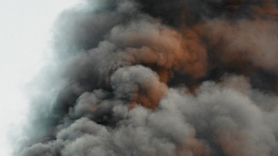 Smoke from the growing Camp Creek Fire in the Bob Marshall Wilderness has spread across north-central Montana (Representational) (Unsplash )