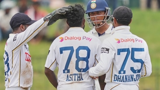 IND vs SL LIVE SCORE: Yashasvi Jaiswal was involved in a heated exchange with Asitha Fernando of Sri Lanka.