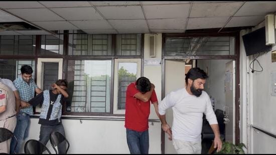 Following the input, the police launched searches and used human intelligence and technical inputs to track the suspects. (HT File)