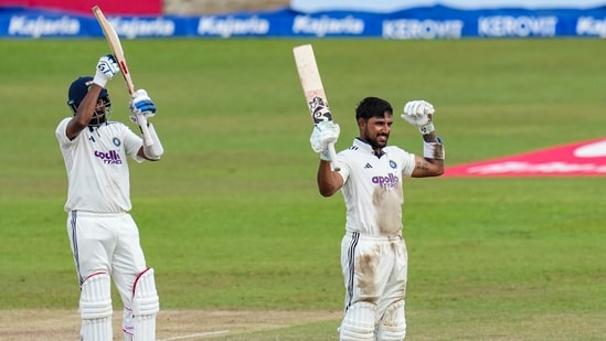 IND vs SL Highlights: Dhruv Jurel's century was the biggest highlight of the day. (PTI)