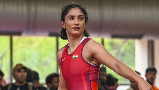 Vinesh Phogat celebrates her birthday on August 25 every year. (Sanchit Khanna/ Hindustan Times)