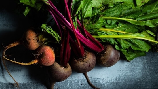 Read more to find out why eating beetroots raw might pose health risks.(Unsplash)