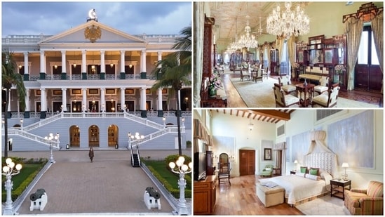 A look inside the Falaknuma Palace in Hyderabad.