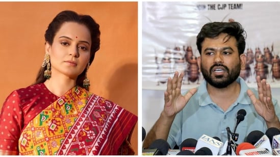 Kangana Ranaut compared her English speaking skills with CJP founder Abhijeet Dipke.