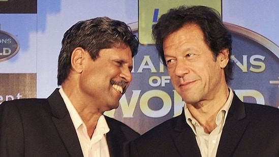 Kapil Dev and Imran Khan from 2011