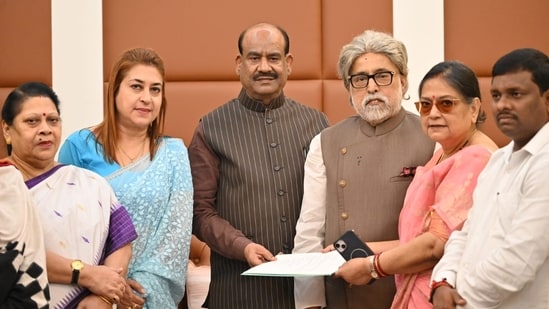 19 TMC MPs had on June 14 submitted a petition to Lok Sabha Speaker Birla, seeking recognition of their merger with NCPI. The next day, MP Rachana Banerjee submitted a similar letter. (Handout)