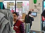 Boards put up at its Satara road outlet state that customers will not be allowed to purchase more than five kg of sugar on a single bill. (HT)