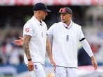 Joe Root and Brydon Carse