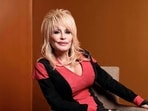 Dolly Parton poses at the Carnegie Medal of Philanthropy Ceremony in New York, on Oct. 13.(AP Photo/Andres Kudacki)