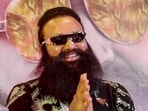 File photo of Dera Sacha Sauda chief Gurmeet Ram Rahim Singh during an event, in New Delhi. 