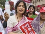 Dimple Yadav is expected to lead a battery of women leaders -- Ragini Sonkar, Priya Saroj, Iqra Hasan, Ruchi Veera, Pooja Saroj, and others -- to give their UP campaign a soft touch.