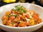 The cheesy masala macaroni can be made in just half an hour. 