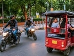The incident happened as the female students boarded an e-rickshaw to travel from Patel Chowk towards their PG accommodation, within North Campus. (Photo: AI Generated (For representational purpose only))