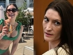 Brittany Romano has been identified as the journalist who was 'smiling and winking' at the camera during the Lindsay Clancy trial.