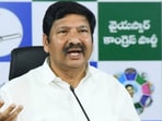 Jogi Ramesh said raised objections to the allegations of religious conversion mentioned in the FIR.(YSR Congress Party)