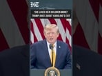 ‘She Loved Her Children More Than Donald Trump’: Trump Jokes About Karoline Leavitt Exit