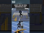 Robots Tackle Tough 400m Obstacle Race at World Humanoid Robot Games