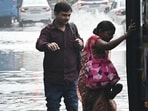 Red alert in Delhi: Heavy rain floods roads as IMD warns of more downpour 