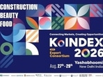 A one-to-one sourcing meeting between an Indian buyer and a Korean supplier at Korea Industry Expo 2024.
