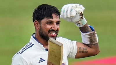 India's Dhruv Jurel celebrates his century on day two of the second Test cricket match between India and Sri Lanka, in Colombo (PTI) India's Dhruv Jurel celebrates his century on day two of the second Test cricket match between India and Sri Lanka, in Colombo (PTI)