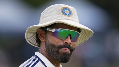 Ravindra Jadeja on day three of the second Test cricket match between India and Sri Lanka. (PTI) Ravindra Jadeja on day three of the second Test cricket match between India and Sri Lanka. (PTI)