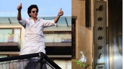 Shah Rukh Khan’s iconic Bandra bungalow Mannat's renovation is expected to be completed by December, sources told Hindustan Times Real Estate.S (HT Files)