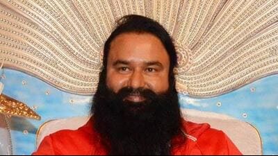 The 21-day furlough granted to rape-convict Dera Sacha Sauda chief Gurmeet Ram Rahim Singh, his 17th since 2020 and third this year. (HT File) The 21-day furlough granted to rape-convict Dera Sacha Sauda chief Gurmeet Ram Rahim Singh, his 17th since 2020 and third this year. (HT File)