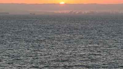 Higher ocean temperatures contribute to sea level rise and increase the chance of extreme weather events. (Representative Image (File Photo/AFP))