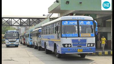 Union alleges repeated changes are hurting state-run bus operations, benefiting private operators. (HT File) Union alleges repeated changes are hurting state-run bus operations, benefiting private operators. (HT File)