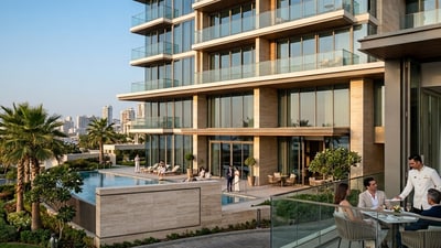 Branded residences: Scores of real estate developers are tying up with hospitality brands to differentiate their luxury projects, creating a category that brings the service culture of luxury hotels into residential communities for HNIs. (Photo for representational purposes only) (Gemini generated image)
