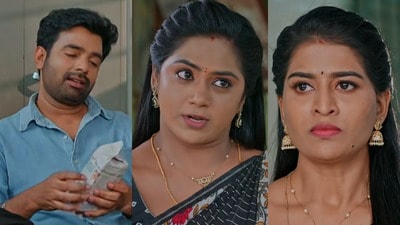 ఇల్లు ఇల్లాలు పిల్లలు-సాగర్ లంచావతారం-నర్మద కాపురానికి సెగ తప్పదా? బల్లక్కాయ్ నెక్ట్స్ ప్లాన్ ఇదేనా (jiohotstar) ఇల్లు ఇల్లాలు పిల్లలు-సాగర్ లంచావతారం-నర్మద కాపురానికి సెగ తప్పదా? బల్లక్కాయ్ నెక్ట్స్ ప్లాన్ ఇదేనా (jiohotstar)