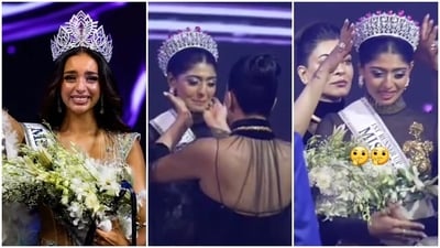 19-year-old Kaziah Liz Mejo was crowned Miss Universe India 2026, while Vaishnavi Gannesh was the first runner-up. 19-year-old Kaziah Liz Mejo was crowned Miss Universe India 2026, while Vaishnavi Gannesh was the first runner-up.