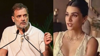 Rahul Gandhi also used the "Smash the Patriarchy" hashtag in his Instagram story backing Kriti Sanon.