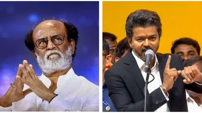Rajinikanth had congratulated Vijay for his 'resounding victory' in the Tamil Nadu Legislative Assembly elections. Rajinikanth had congratulated Vijay for his 'resounding victory' in the Tamil Nadu Legislative Assembly elections.