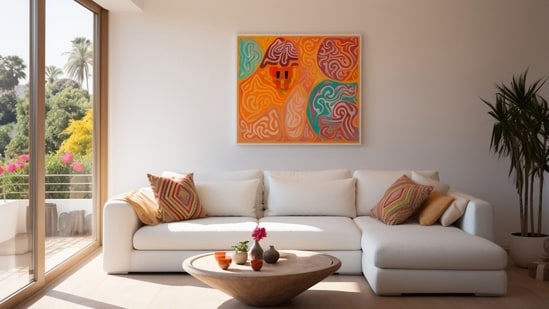 Spruce up your interiors with colours, but make sure you place the artworks right!