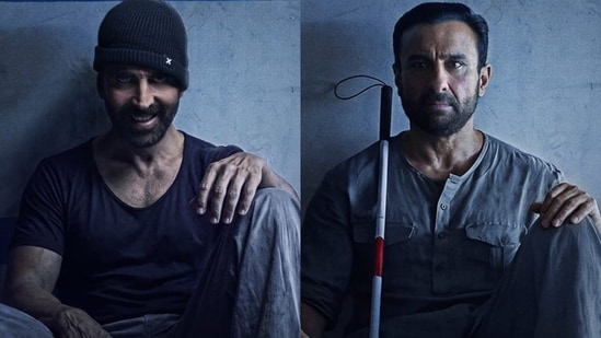 Haiwaan trailer: Akshay Kumar turns ruthless villain, takes on blind Saif Ali Khan.