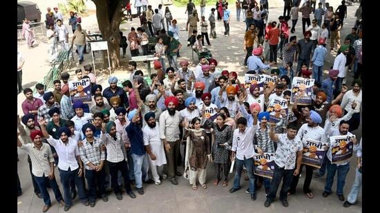 At Dev Samaj College for Women, elections will take place for two posts—vice president and joint secretary—with two contenders running for each position. (HT File)