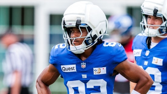 Austin was carted off the field during Tuesday's practice.