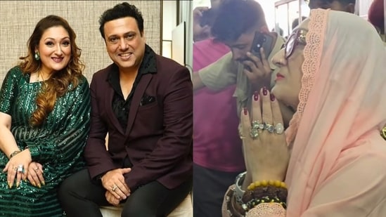 Sunita Ahuja visits Khatu Shyam temple.
