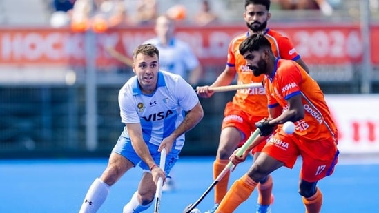 India lost to Argentina 3-5 on Monday