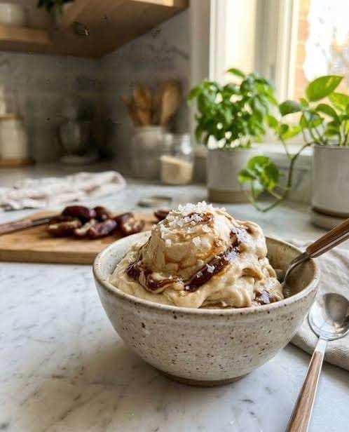 Date-banana frozen dessert by Chef Sonali Chandra Date-banana frozen dessert by Chef Sonali Chandra