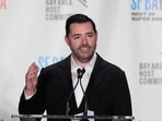 Jed York, owner of the 49ers, filed for divorce from Danielle Belluomini amid his arrest for prostitution. He cited irreconcilable differences and is asking for joint custody of their two sons. (AP Photo/Jeff Chiu)