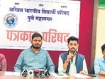 ABVP alleged that students were pressured and threatened to attend Congress leader Rahul Gandhi’s “Chhatron Ki Goonj” programme in Pune, Congress sought CCTV footage. (HT PHOTO) ABVP alleged that students were pressured and threatened to attend Congress leader Rahul Gandhi’s “Chhatron Ki Goonj” programme in Pune, Congress sought CCTV footage. (HT PHOTO)