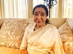 Asha Bhosle had playbacked for a feature film in 2023.