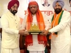 BJP’s national general secretary (organisation) BL Santosh urged party workers to take the BJP’s policies and issues to the people through every available platform. (HT Photo)