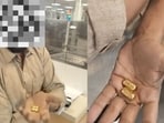 Officials noted that while the seized quantity was relatively small, the method of attempted smuggling stood out.(Screenshots from video (@PTI_News/X))